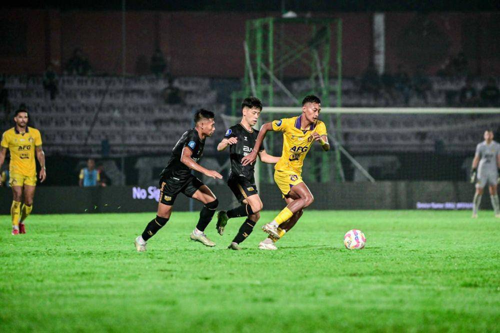 Pemain Persik Kediri saat melawan Dewa United. IDN Times/ istimewa