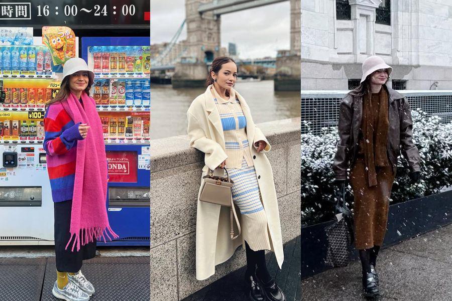 12 Inspirasi Outfit Winter ala Enzy Storia, Tetap Modis!