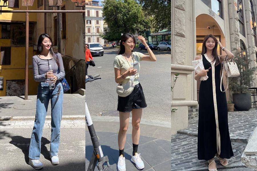 casual outfit ala Chung You Jin Single’s Inferno (instagram.com/youjini1225)