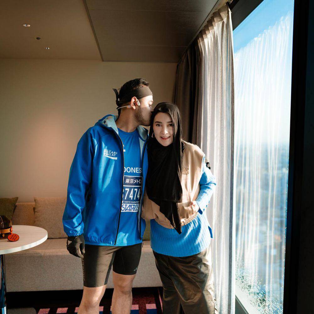 Gilang Juragan 99 Tokyo Marathon (Instagram.com/juragan_99)