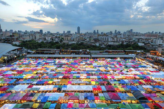 potret Chatuchak Market (vecteezy.com/pungem)