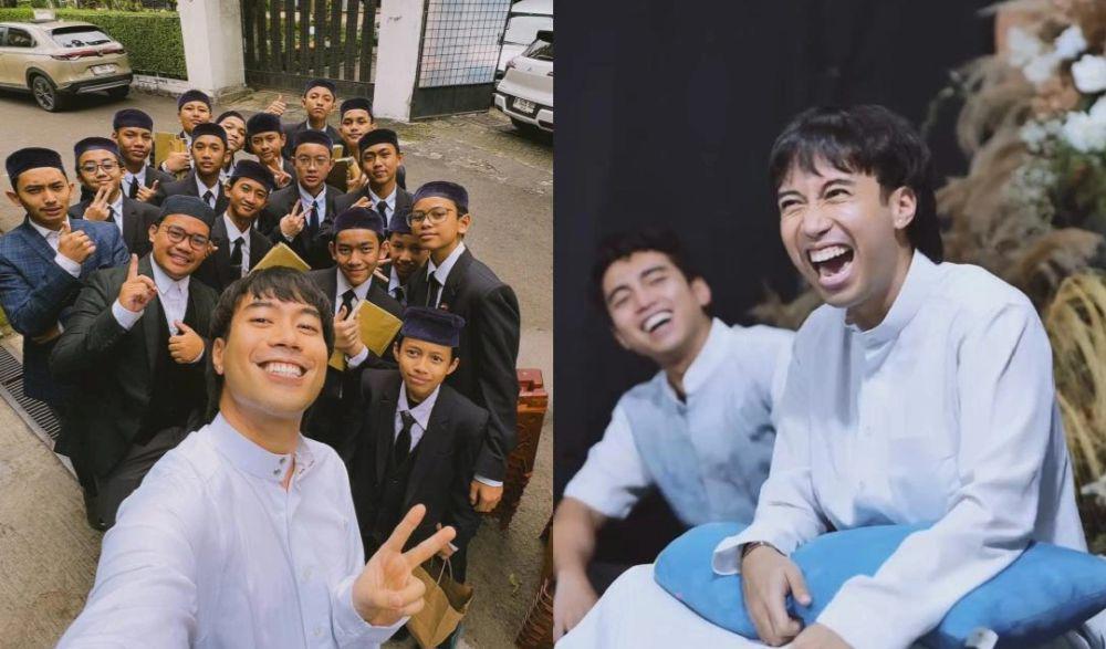 7 Potret Vidi Aldiano Adakan Acara Khotmil Qur'an di Hari Kedua Puasa