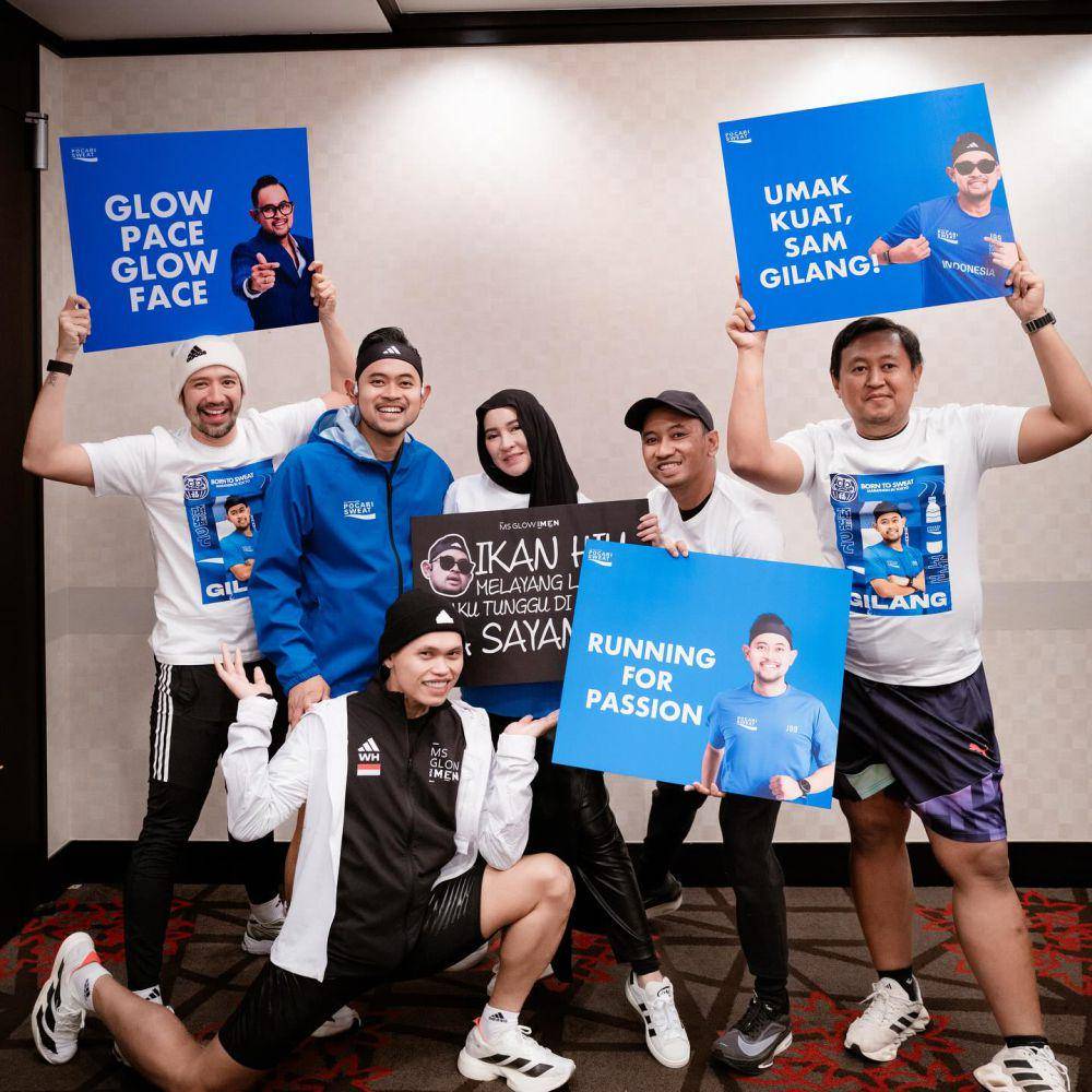 Gilang Juragan 99 Tokyo Marathon (Instagram.com/juragan_99)