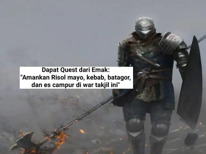 7 Meme Kocak War Takjil Ramadan 2025, Siap Amankan Risol dan Es Buah?