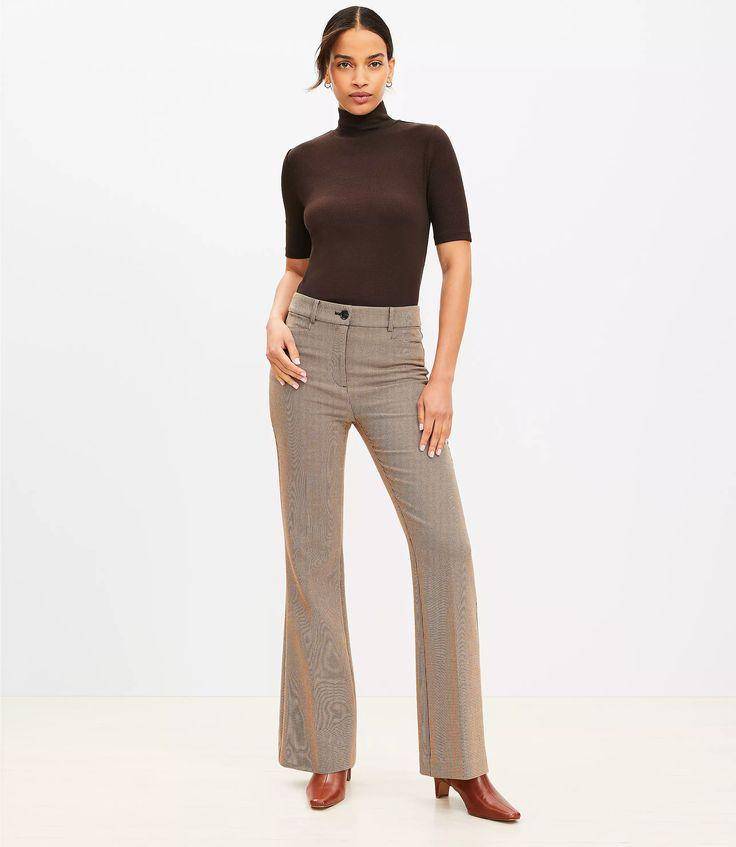 Ilustrasi flared pants. (pinterest.com/LOFT)