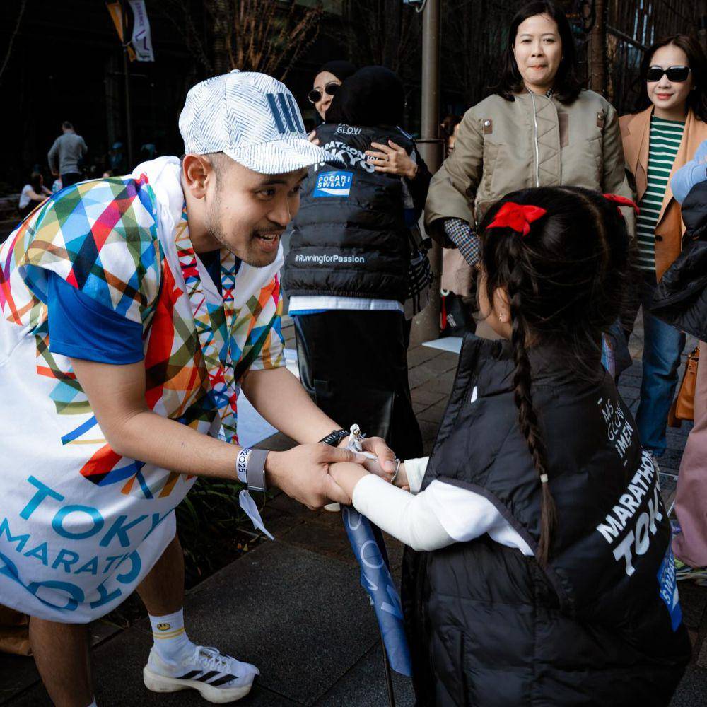 Gilang Juragan 99 Tokyo Marathon (Instagram.com/juragan_99)