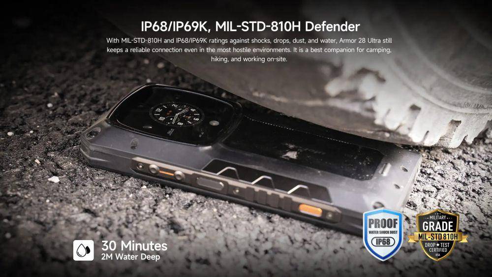 potret konstruksi bodi Ulefone Armor 28 Ultra 5G (ulefone.com)
