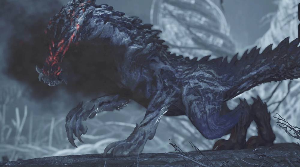 penampilan Ebony Odogaron dalam Monster Hunter terbaru (dok. Capcom/Monster Hunter Wilds)