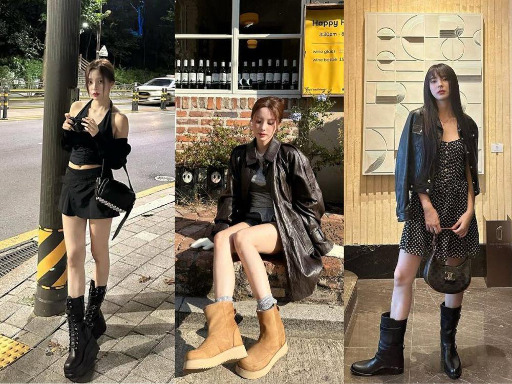 7 Inspirasi OOTD Cewek Mamba ala Shin Su Hyun, Stylish!