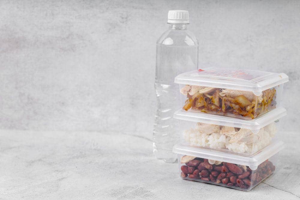 ilustrasi wadah makanan kedap udara