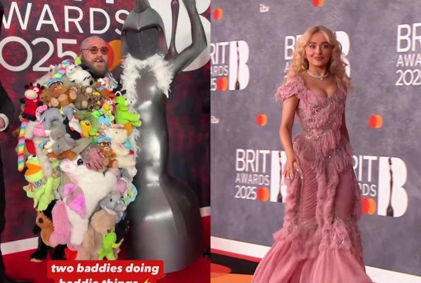 8 Potret Artis di Red Carpet BRIT Awards 2025, Ada Sabrina Carpenter