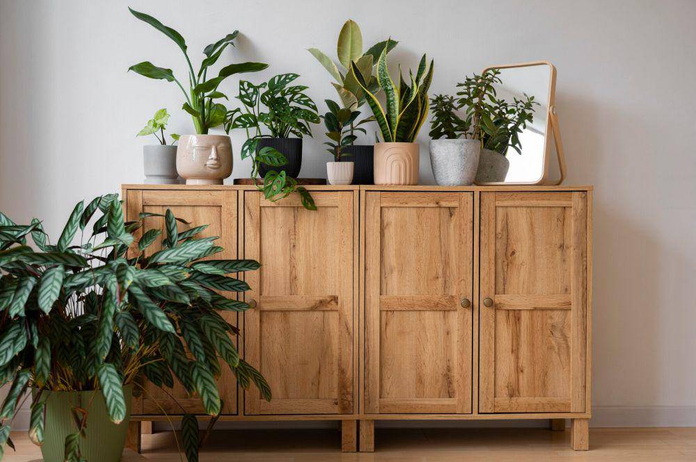 ilustrasi furnitur kayu (freepik.com/freepik)