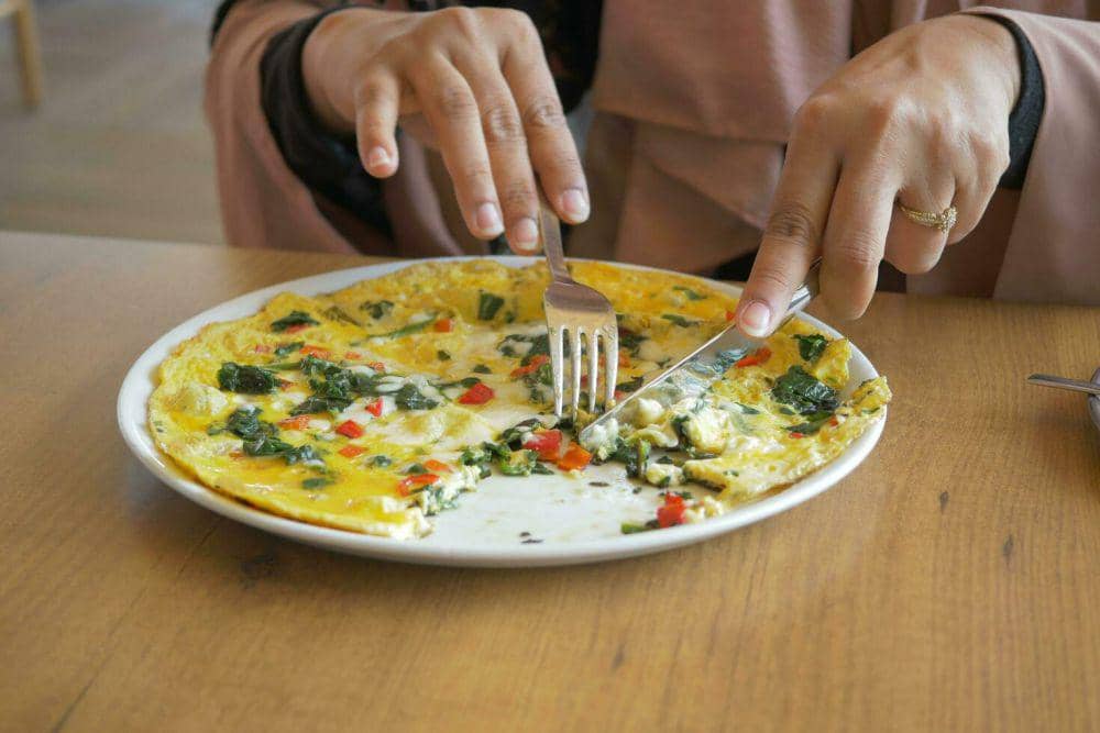 Potret menu buka puasa tinggi protein