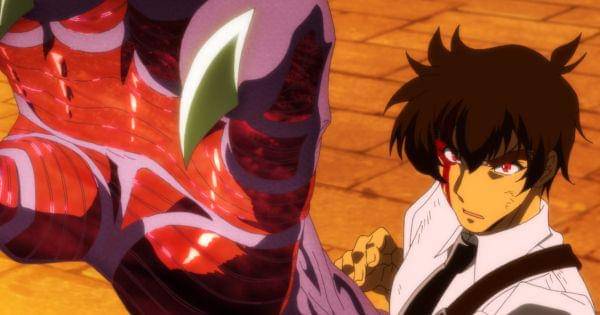 Nube dengan tangan iblisnya ( Dok. It's Anime / Hell Teacher: Jigoku Sensei Nube )