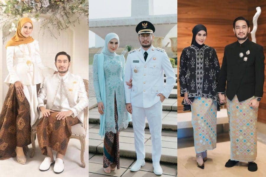 OOTD Couple Jeje-Syahnaz Sadiqah, Gaya Bersahaja ala Keluarga Bupati