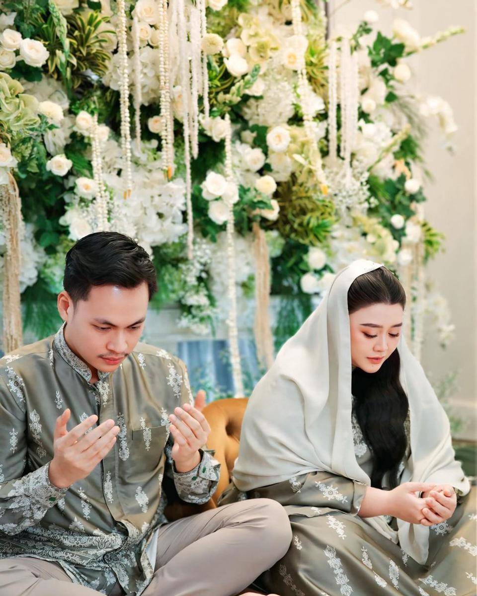 pengajian 4 bulan Clarissa Putri (Instagram.com/clarissaputri_)