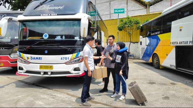 ilustrasi mudik lebaran (Kemenhub)