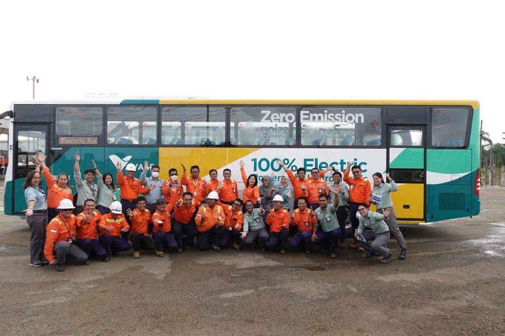 Bus listrik Vale sebagai upaya mengurangi emisi karbon (vale.com)