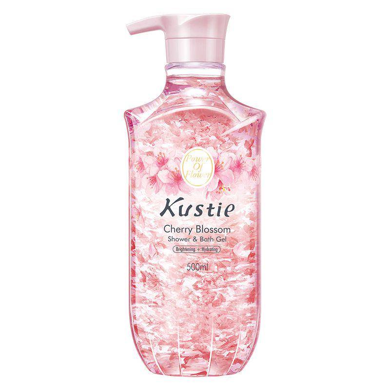 KUSTIE Brightening and Hydrating Cherry Blossom Shower and Bath Gel (kustie.com)