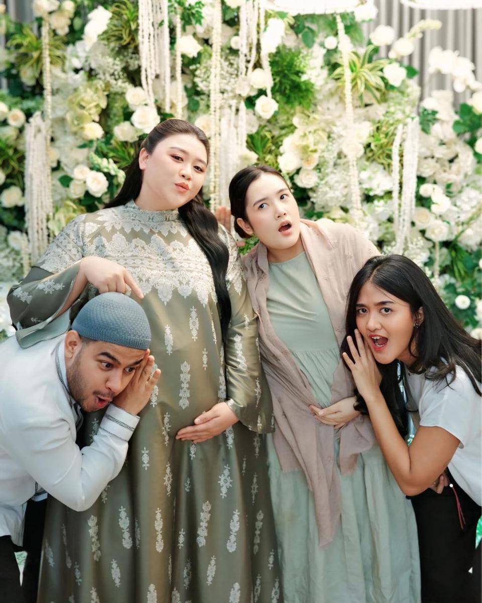pengajian 4 bulan Clarissa Putri (Instagram.com/clarissaputri_)