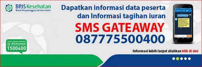 SMS Gateway BPJS Kesehatan (facebook.com/KementerianKesehatanRI)