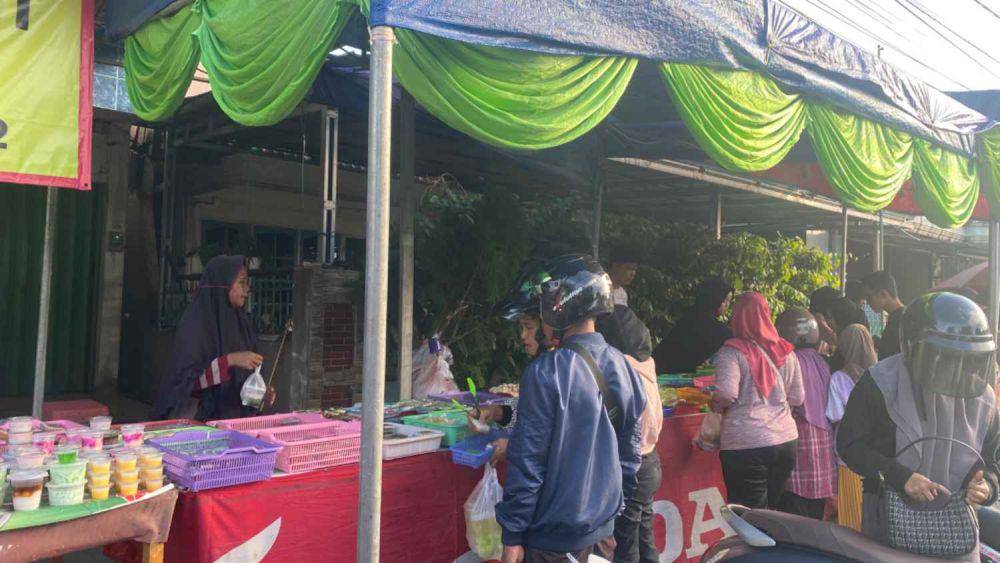 Spot jualan takjil di Kota Pangkalpinang (dok pribadi/Cici Nasya Nita)