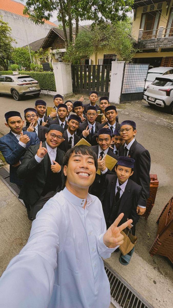 Vidi Aldiano khataman Alquran (Instagram.com/vidialdiano)
