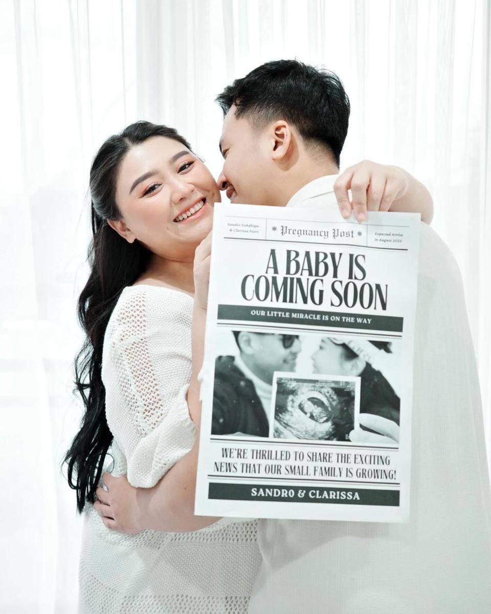 pengajian 4 bulan Clarissa Putri (Instagram.com/clarissaputri_)