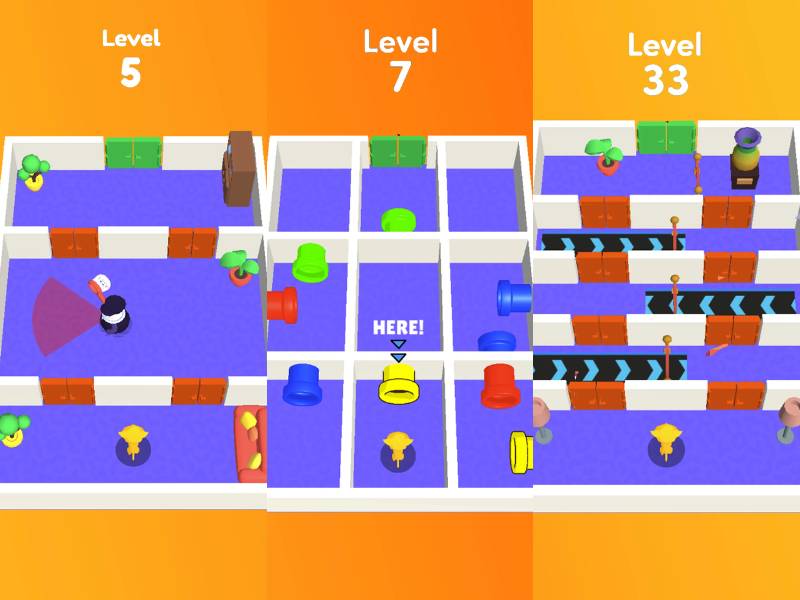 Visual game Cat Escape. (Dok. Google Play Store)