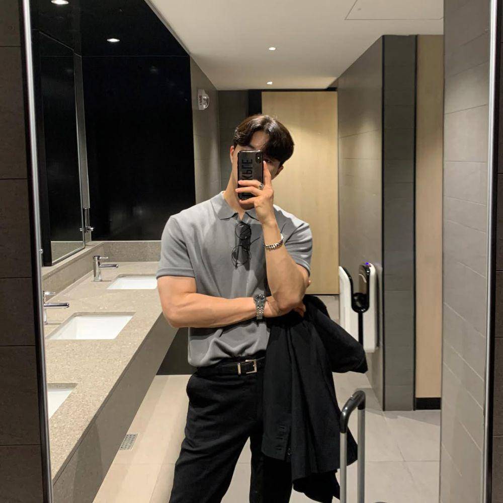 airport fashion untuk pria (instagram.com/leehk.k)