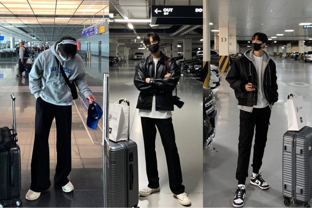 9 Inspirasi Airport Fashion untuk Pria, Modern Clean Look!