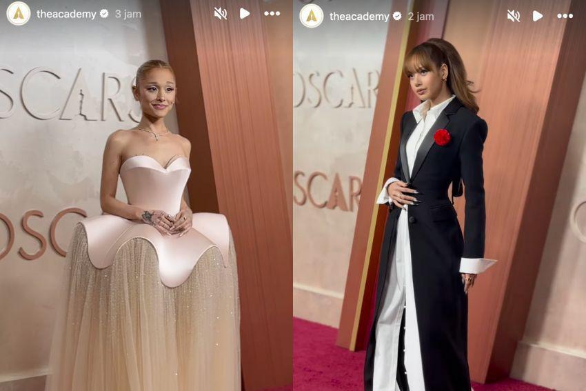 10 Potret Artis di Red Carpet Oscar 2025, Ada Lisa BLACKPINK