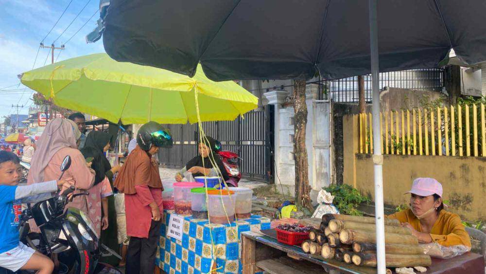 Spot jualan takjil di Kota Pangkalpinang (dok pribadi/Cici Nasya Nita)