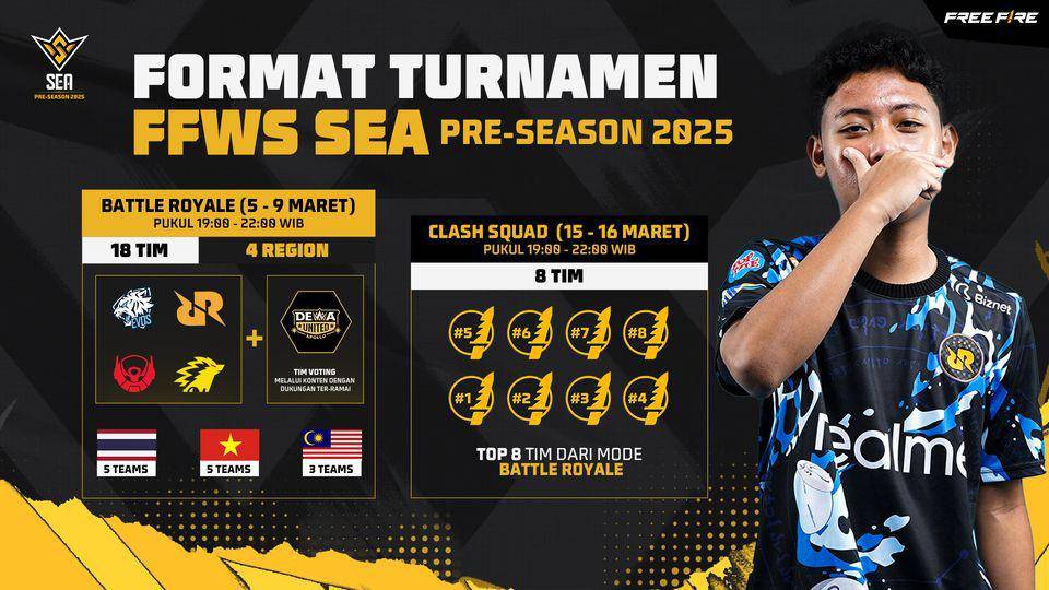 FFWS SEA 2025 Pre-Season Segera Hadir!