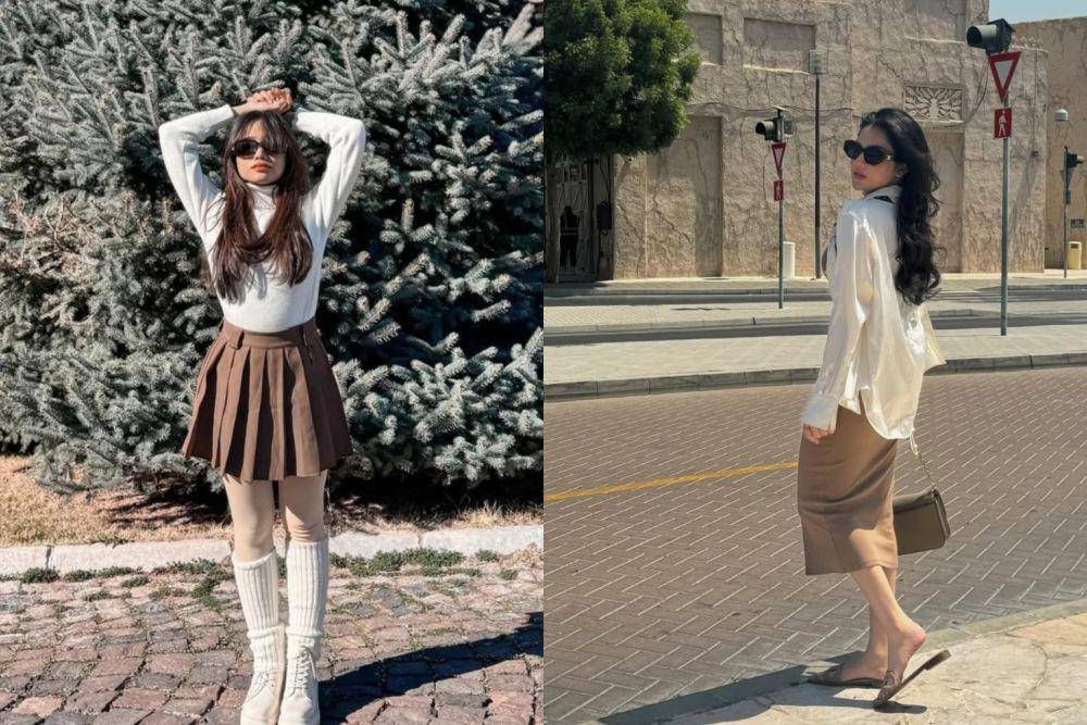 Fuji dan Davina Karamoy (instagram.com/fuji_an | instagram.com/davinaakaramoy)