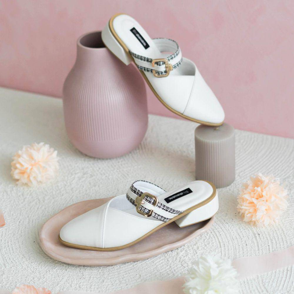 Dianable - Naura Mules Heels (shopee.co.id/Dianable Official Shop)