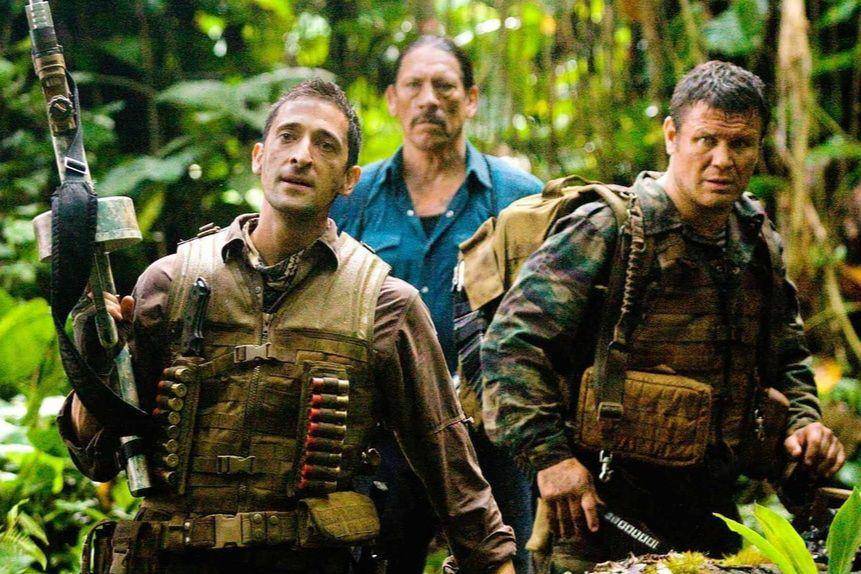Adrien Brody (depan) dalam film Predators. (dok. 20th Century Studios/Predators)