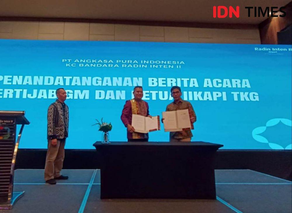 Estafet Kepemimpinan Bandara Radin Inten II Lampung Resmi Berganti
