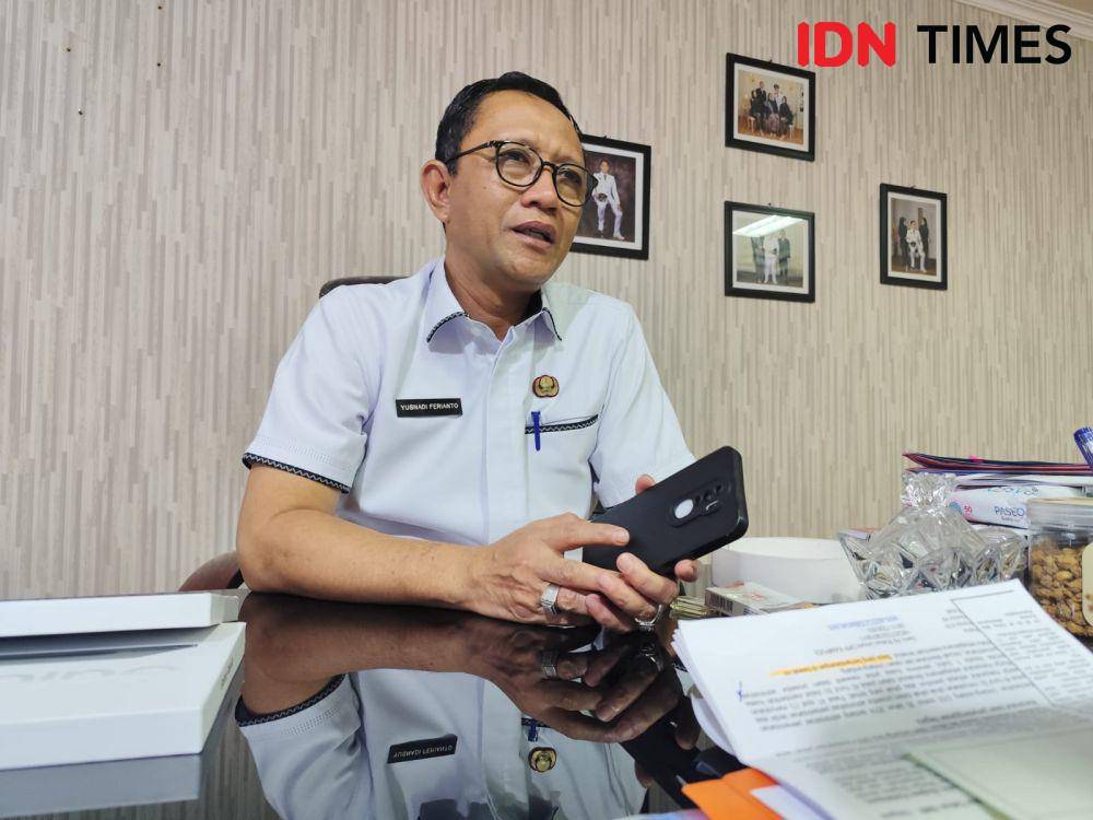 Kadis Perkim Bandar Lampung, Yusnadi Ferdianto. (IDN Times/Muhaimin)