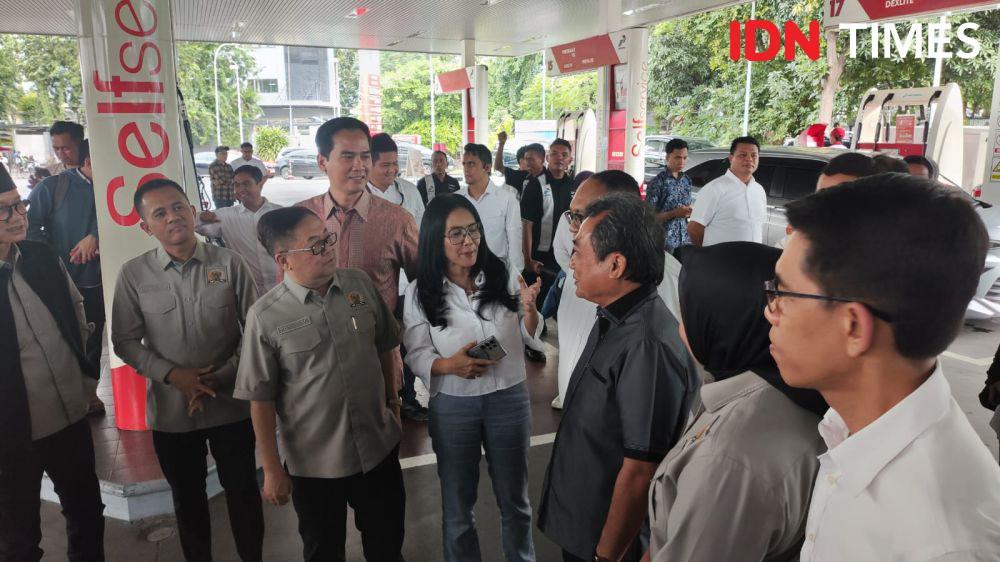 Cek Pertamax Oplosan, Komisi DPR VI Fraksi PDIP Sidak ke SPBU