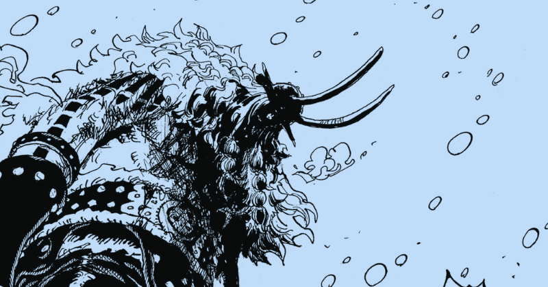 Adegan Loki terbebas. (mangaplus.shueisha.co.jp/One Piece)