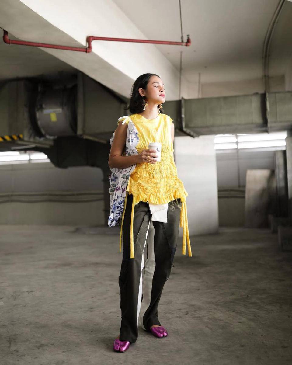 OOTD bukber simpel ala Andien Aisyah (instagram.com/andienaisyah)
