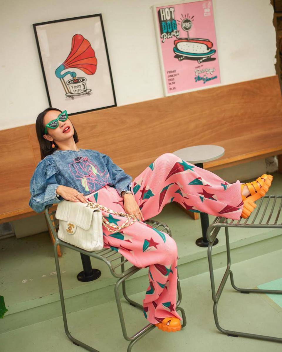 OOTD bukber simpel ala Andien Aisyah (instagram.com/andienaisyah)