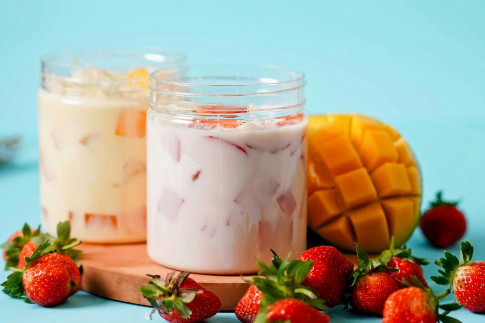 Resep Buah Campur Milk Cheese, Takjil Manis dan Creamy!