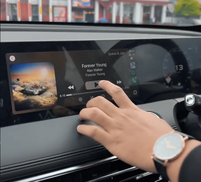 ilustrasi head unit Jetour X50e (instagram.com/jetourautoid)
