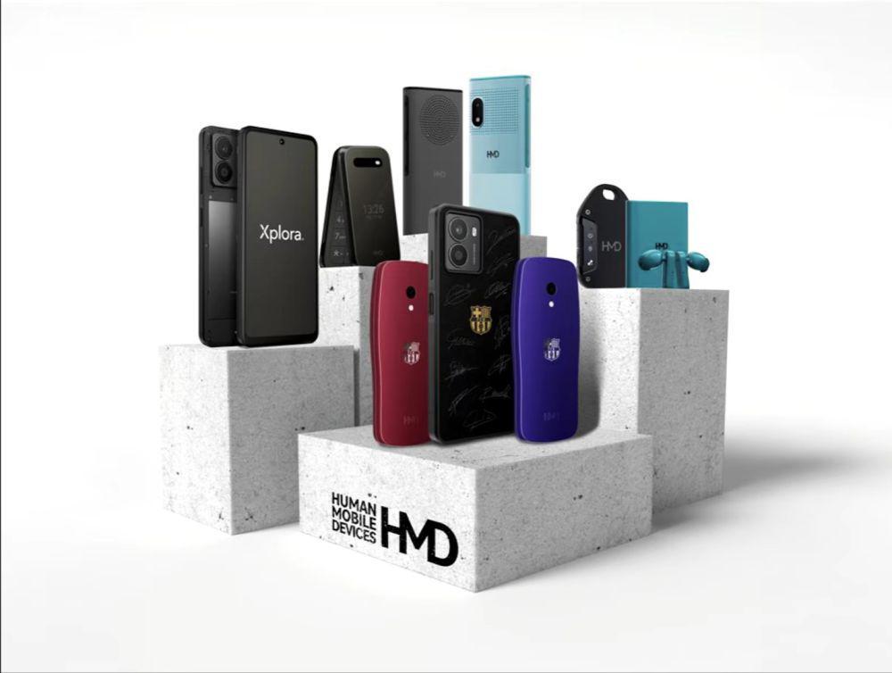 HMD Rilis Ponsel Fitur, Smartphone, dan Earbuds di MWC 2025