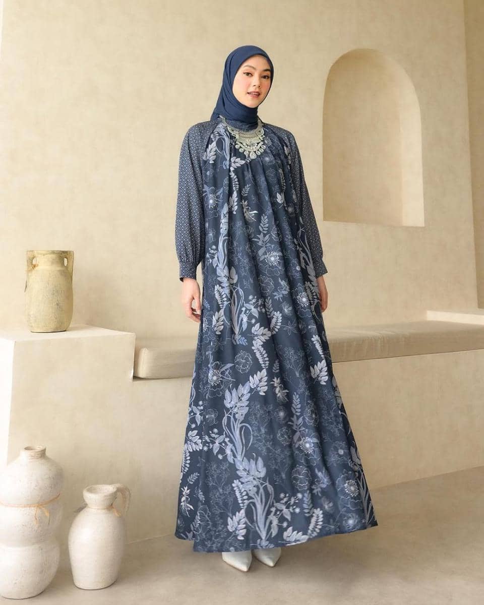 Gamis Muslim untuk Lebaran 2025 (instagram.com/nuna_id)