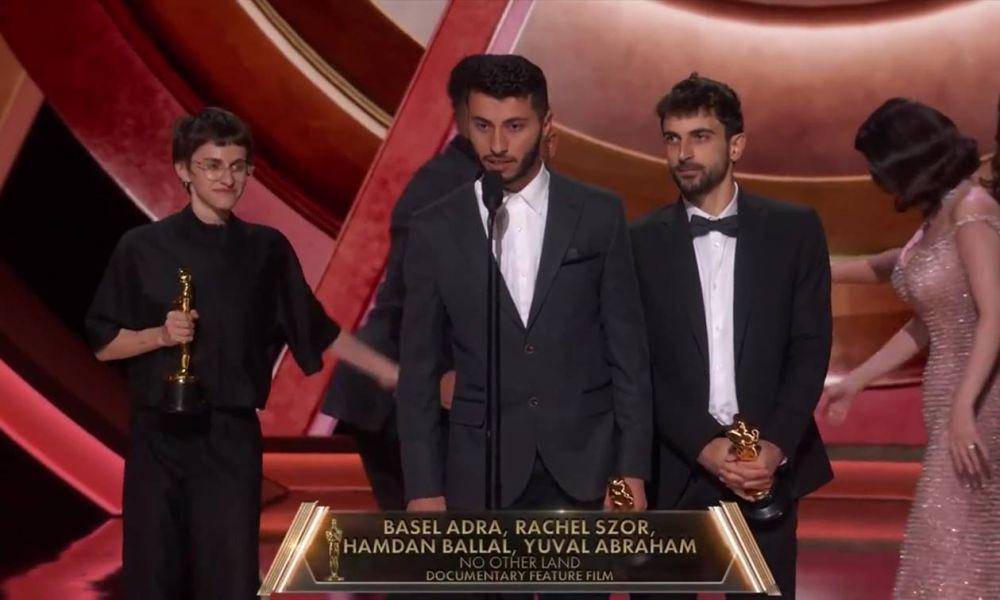 Momen "Free Palestine" di perhelatan Oscars 2025 (dok. A.M.P.A.S 2025/Oscars)