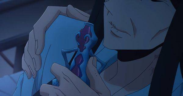Jin-Woo meminumkan Holy Water of Life ke mulut ibunya ( Dok. A-1 Pictures / Solo Leveling S2 )
