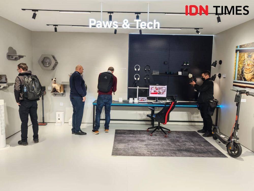 Xiaomi Area di MWC 2025 (IDN Times/Fatkhur Rozi)